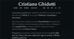 Desktop Screenshot of ghido.it